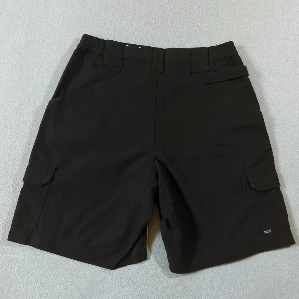 5.11 Tactical Series Cargo Shorts Mens 34 Black Cotton Canvas Utility 9